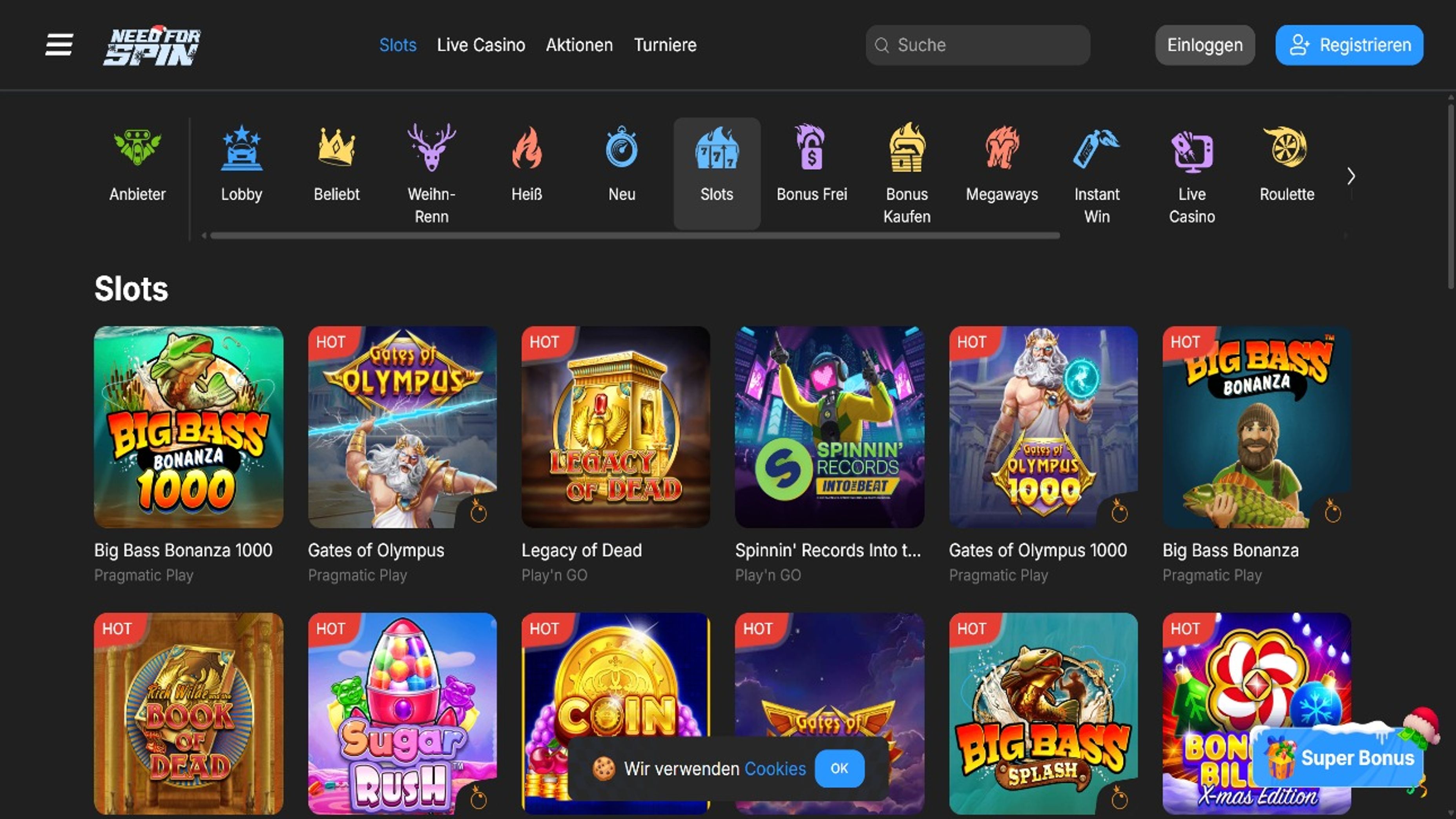 NeedForSpin desktop screenshot 2